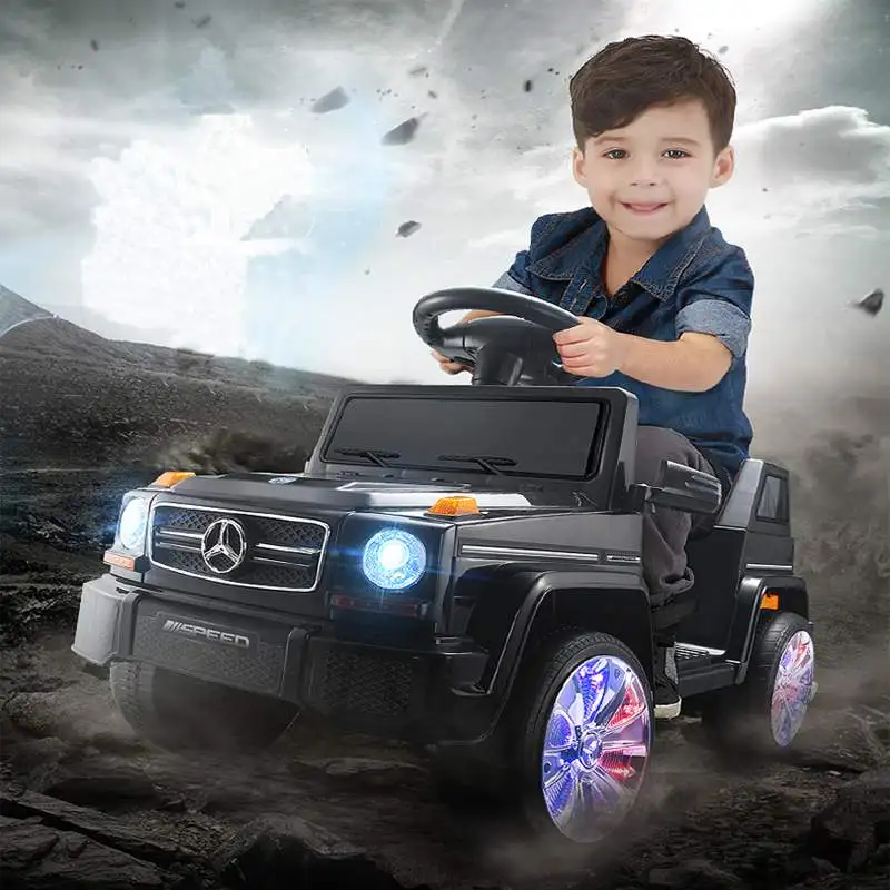 

Electric Kids Ride On Cars Remote Control Vehicles 3 Years Old Baby Best Gift Toys Car with Four Wheels Can Drive