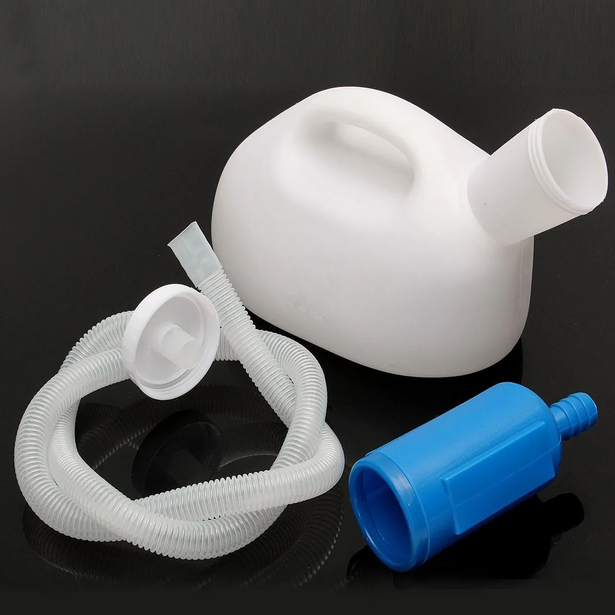 

Portable Mobile Toilet Urinal Car Travel Camping Urine Pee Storage with Catheter Male Urinary Bottle Disability Old Man Washable