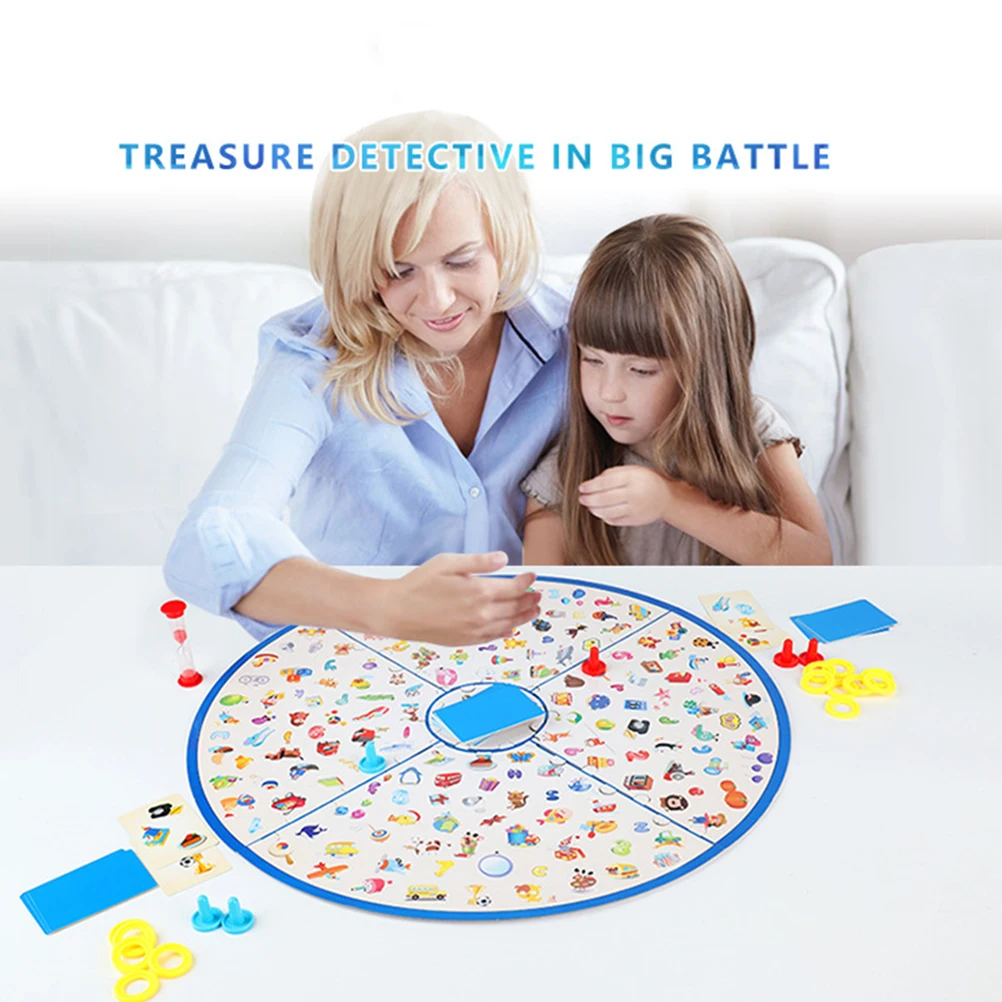 Educational Toys For Children Detectives Looking Chart Board Game Plastic Puzzle Brain Training Game Kit For Kids Toys Gift