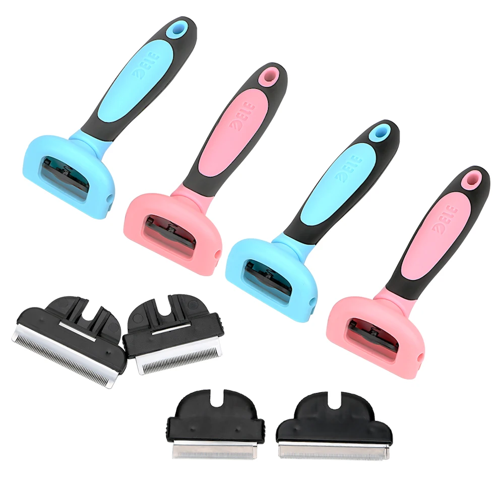 Pet Dog Cat Hair Removal Brush Comb Detachable Hair Shedding Trimmer Comb for Cats Dogs Pet Brush Grooming Tool Pet Dog Cat Hair Removal Brush Comb Detachable Hair Shedding Trimmer Comb for Cats Dogs Pet Brush Grooming Tool
