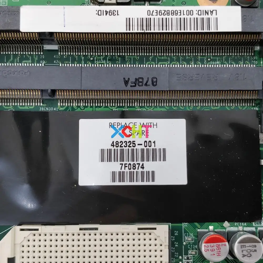 ل جناح HP DV5 DV5-1000 DV5-1100 DV5Z-1100 سلسلة 482325-001 DA0QT8MB6G0 اللوحة المحمول اختبارها و العمل الكمال