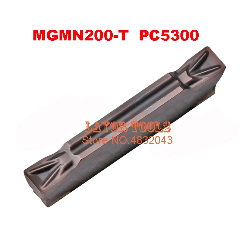 MGMN200-T PC5300 двухсторонняя резка с ЧПУ для резки стального карбидного покрытия