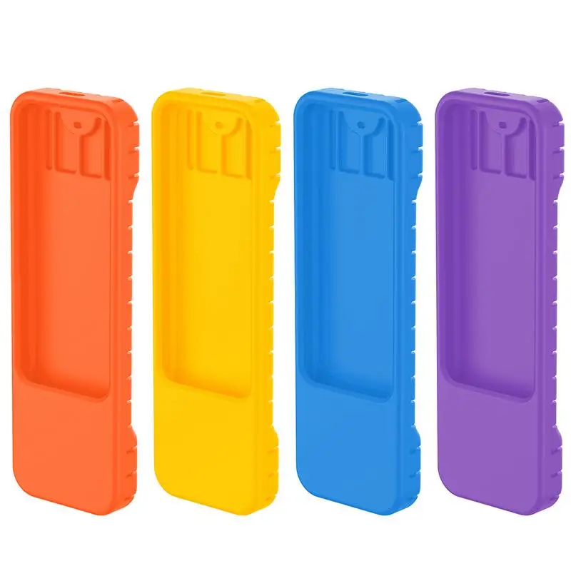 

Silicone Smooth Remote Control Waterproof Anti-fall Protective Case Colorful Dust-proof Non-slip Protector Cover For Apple TV