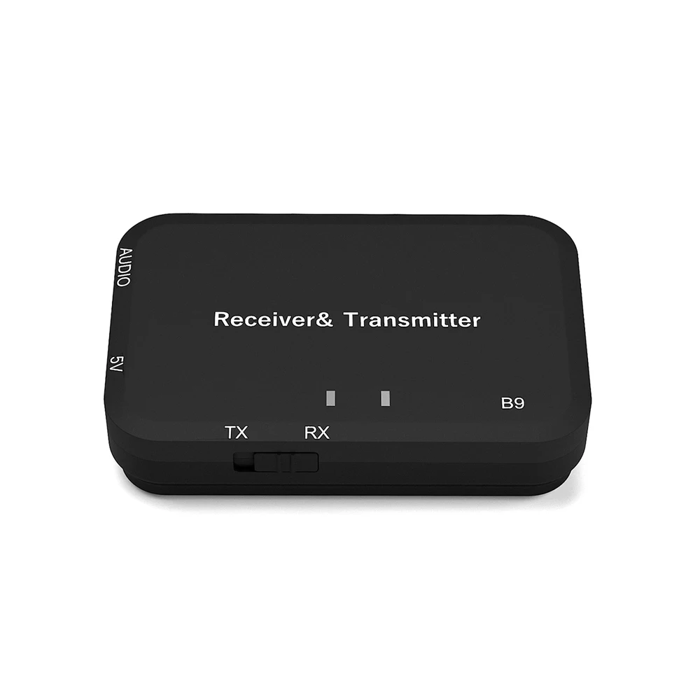 

B9 2 in 1 Bluetooth Audio Transmitter & Receiver Wireless Bluetooth Adapter Audio Receiver 3.5mm Stereo Audio Player