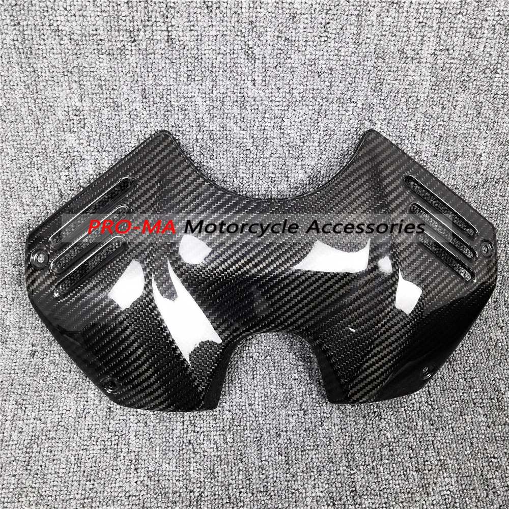 

Motorcycle Tank Cover SBK Style in Carbon Fiber For Ducati Panigale V4 V4S 2018-2019 Twill
