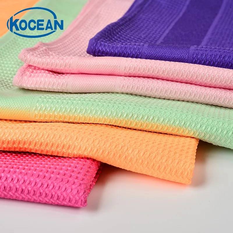 

60 g Pink Microfiber Towel for general cleaning 42 cm*68 cm ,1 pcs