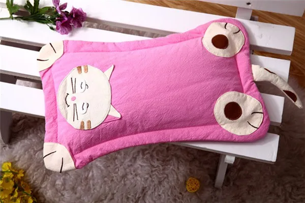 Open Mouth Cat Pillow Case small - pink