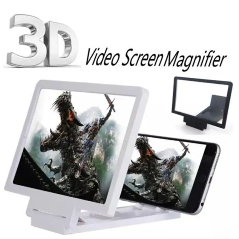 

Group Vertical 3D Foldable Cell Phone Screen Magnifier HD Expander with Stand Best Price