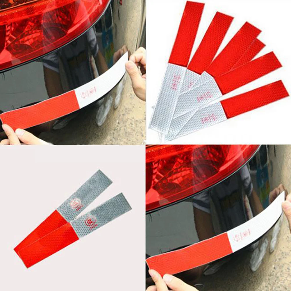 10PCS Auto Car Reflective Stickers Warning Strip Sticks Night Driving Safety for Sale | Автомобили и мотоциклы