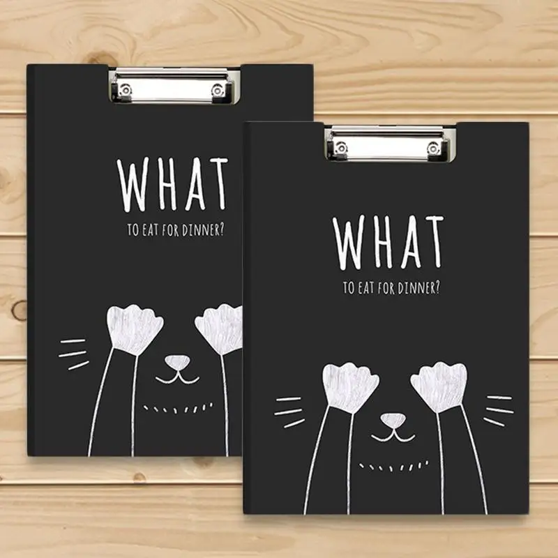 

A4 Board Folding File Clip Cartoon Pattern Writing Board Document Paper Manager A4 Folder Clip School Study Office Stationery