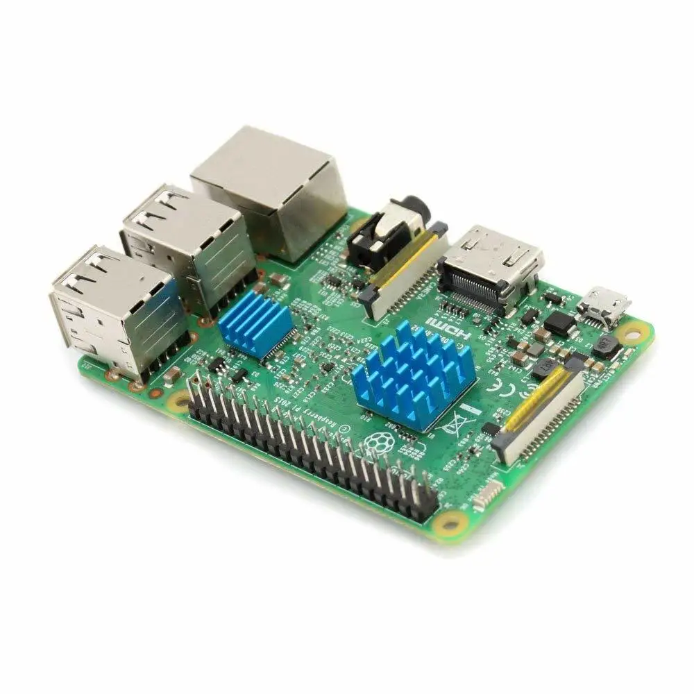 Aokin 12 шт. для Raspberry Pi радиатор алюминиевый медный охлаждающий набор охлаждающая