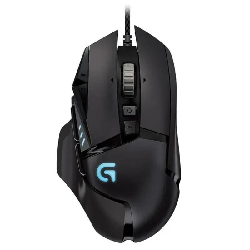 

Logitech G502 Hero High Performance Gaming Mouse 200-16000 DPI 16K Sensor 11 Customizable Button Onboard Memory G502 RGB Upgrade