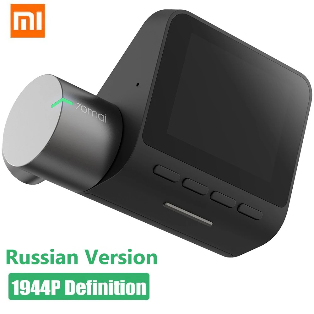 

70mai Dash Cam Pro Russia Version 1944P HD Car DVR Camera Voice Control 140Degree WiFi Night Vision FOV Function Parking Monitor
