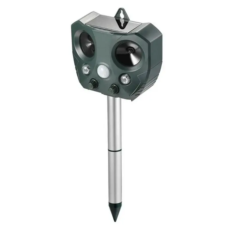 

Outdoor Ultrasonic Mole Repellent Solar Power Mosquito Mouse Pest Repeller