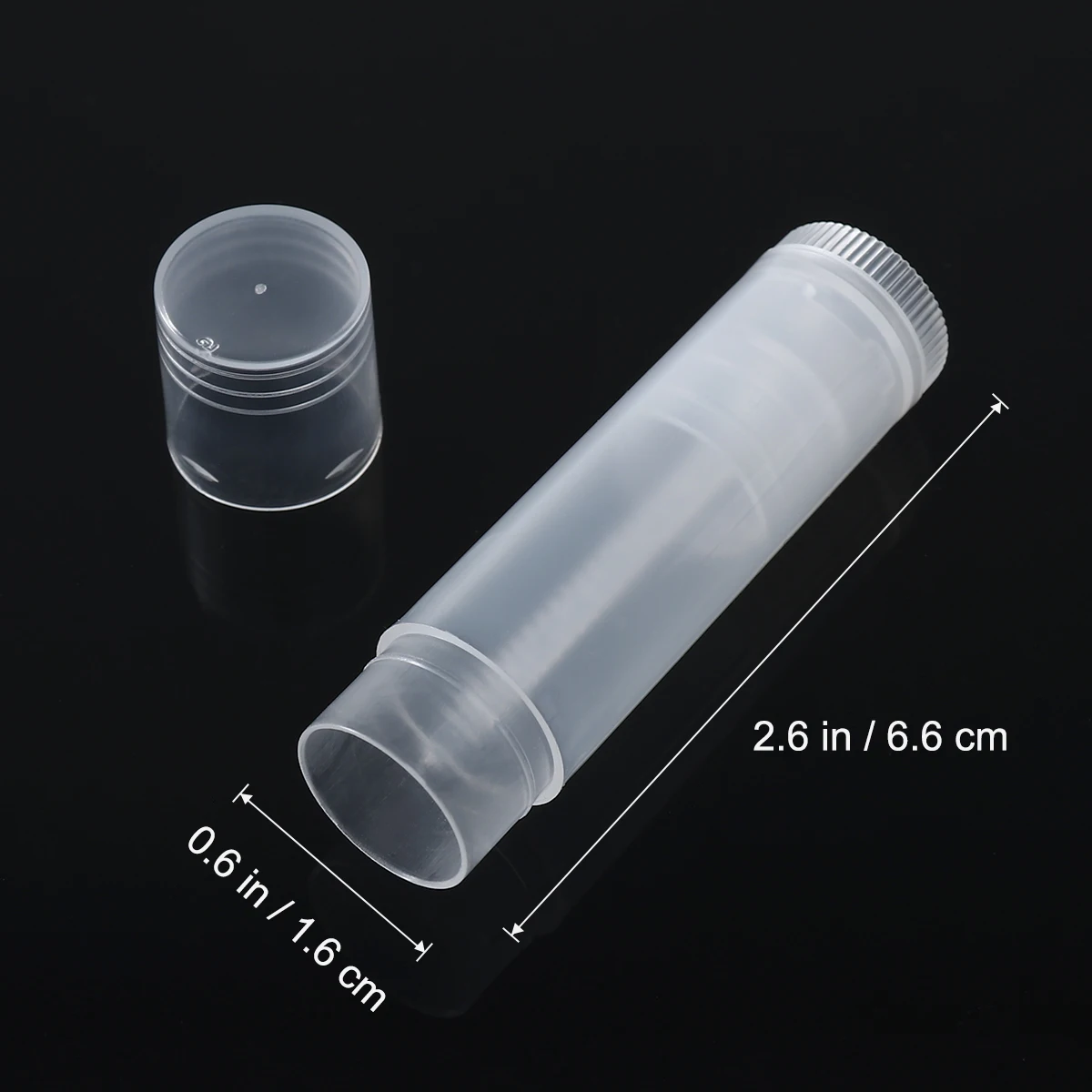 25pcs/lot Kit Tubes With Caps Lip Tintgloss Tube Container DIY Empty Kit Lip Tintstick Balm Tube