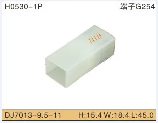 

5set 1P Automobile Waterproof Automotive Line Terminal Auto Wire Terminals Electrical 1 Pin Connectors Dj7013-9.5-11