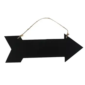 

arrow hanging black chalkboard MESSAGE FUN PLAQUE KITCHEN GIFT HOME NOTE MEMO