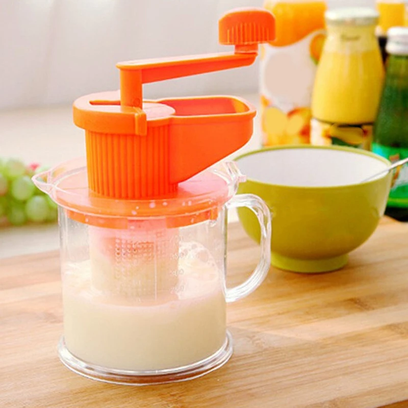 

Multifunction Manual Soymilk Maker Cup Juicers Juice Extractor Portable Multi-Function Manual Soymilk