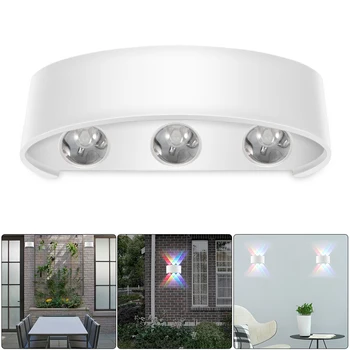 

6W COB LED Indoor Lighting Wall Lamp Modern Home Lighting Decoration Sconce Aluminum Lamp 85-265V For Bedroom Corridor