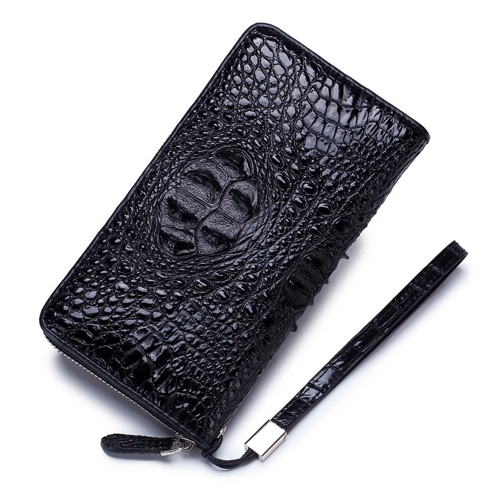 

Brand Genuine Leather Embossing Alligator Ladies Crocodile Long Clutch Wallets Women Wallet Female Coin Purses Holders Brand