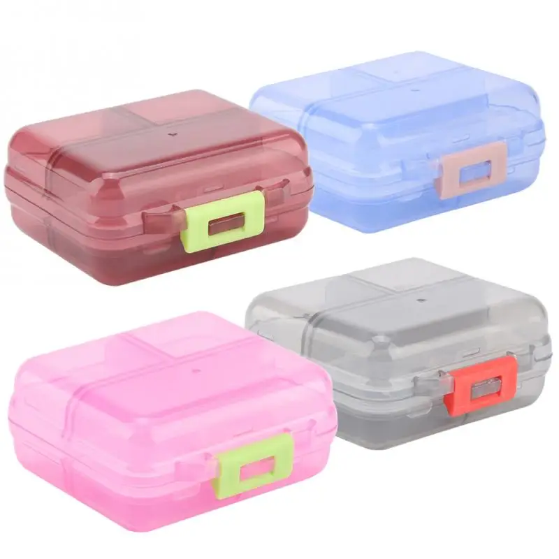 

Weekly Tablet Portable 7 Grids Medicine Tablet Pill Box Organizer Drug Case Container Case Pill Box Splitters Storage Boxes Tool
