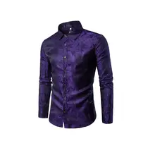 Фирменная Новинка, индивидуальный рисунок, платье с принтом, рубашки с длинными рукавами, тонкие повседневные блузки, модная одежда, Camisas Chemise Homme