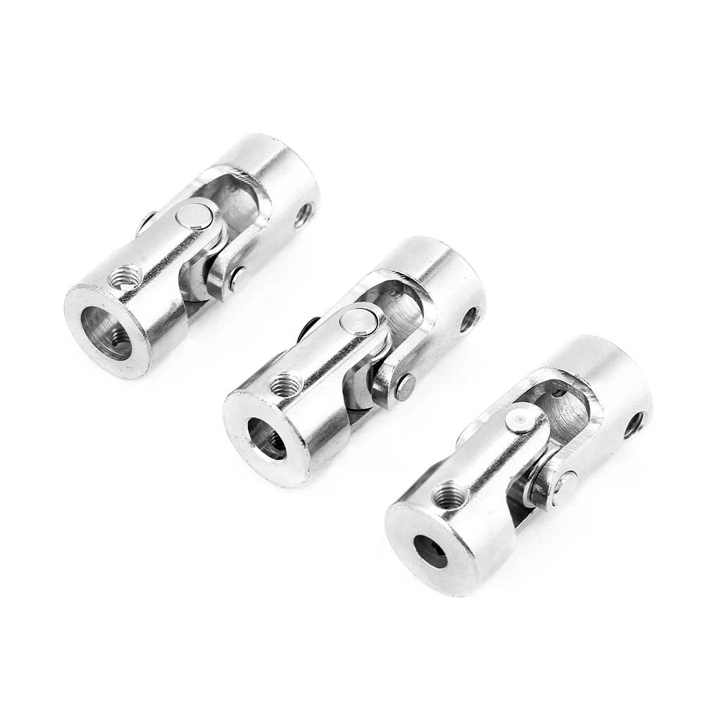 ROSEBEAR Shaft Coupling Motor Connector DIY Steering Length 35mm OD 16mm Universal Joint ROSEBEAR Shaft Coupling Motor Connector DIY Steering Length 35mm OD 16mm Universal Joint