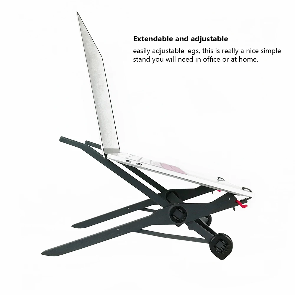 

K1 Notebook Holder PLUS Portable Stand Adjustable Foldable Holder Support Bracket for Laptop PC for Macbook Gaming Pad