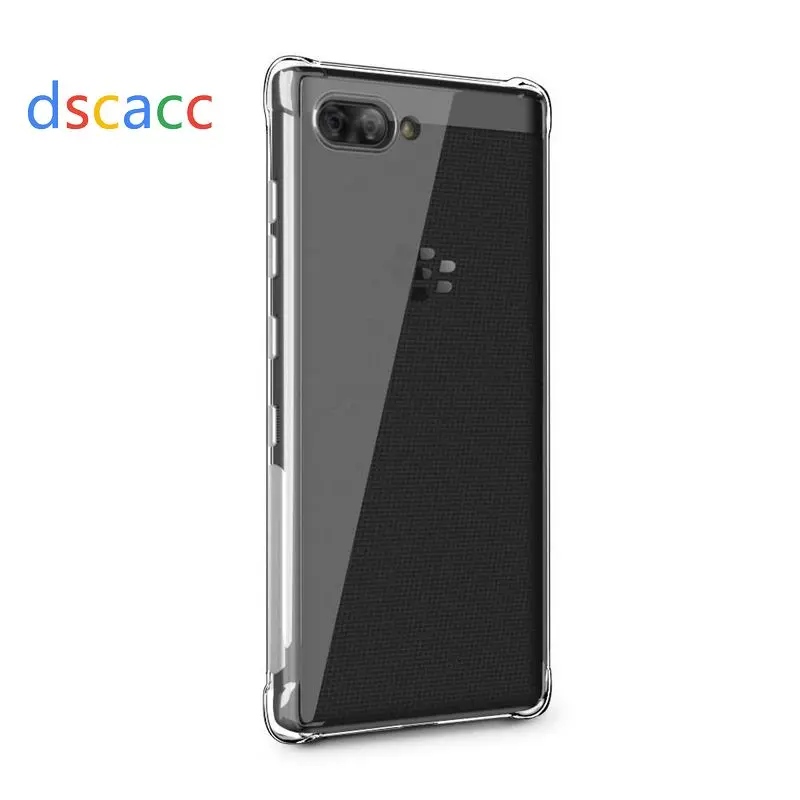

DSCACC Air Cushion Case Shock Absorption Matte Side TPU Button Cover for BlackBerry Key2 Key Two Lite Key 2 LE 100pcs
