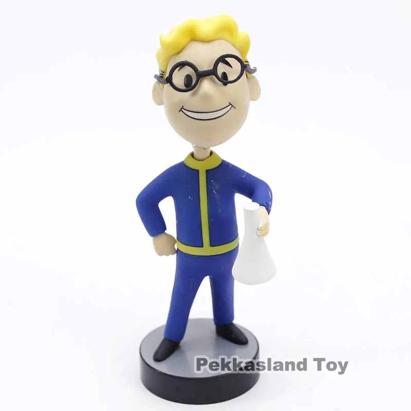 Коллекционная экшн фигурка из ПВХ Fallout 4 Vault Boy с поплавковой головой|Игровые
