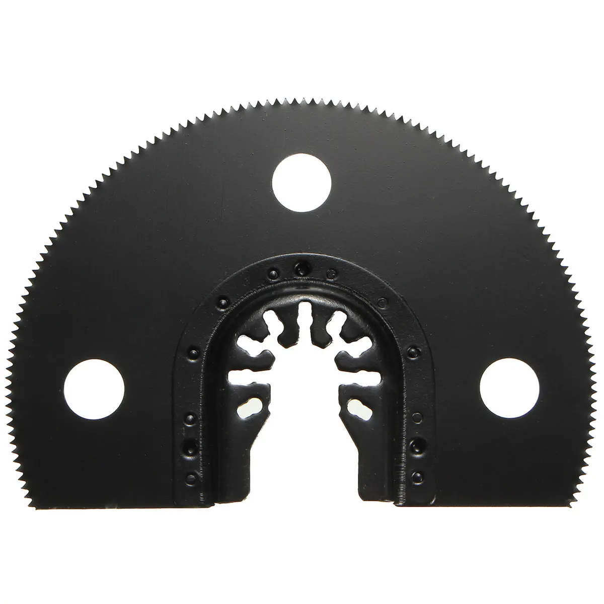 

Wholesale Price 100mm(3-9/10") Semi Circular HCS Segment Saw Blade Oscillating Multi Tool Black High Quality
