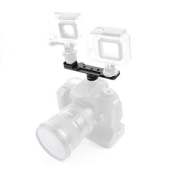 

1 in 2 SLR Camera 1/4 Hot Shoe Bracket Mount Adapter for Sony / Pentax / Olympus / Panasonic / Nikon / Canon DSLR TTL Flash