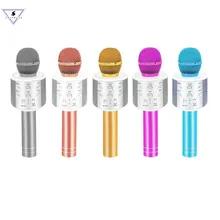 Bluetooth Wireless Microphone WS-858 Handheld Karaoke Mic USB Music KTV Player Bluetooth Speaker With Bags Microphones WS 858 Bluetooth Wireless Microphone WS-858 Handheld Karaoke Mic USB Music KTV Player Bluetooth Speaker With Bags Microphones WS 858