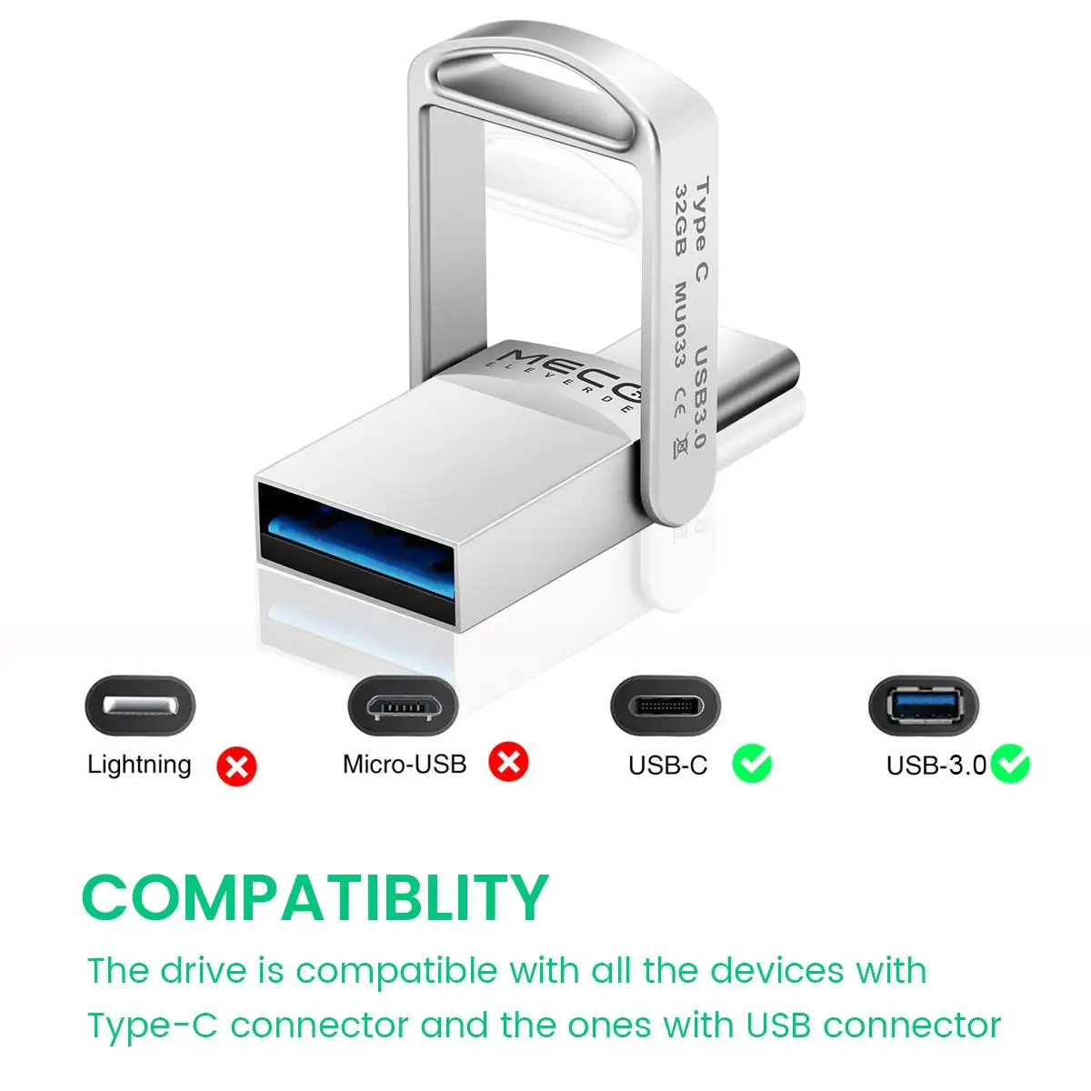 USB флеш-накопитель типа C otg USB 3,0 флеш-накопитель 32 Гб 64 Гб Флешка USB мини-карта памяти диск для телефонов ноутбуков