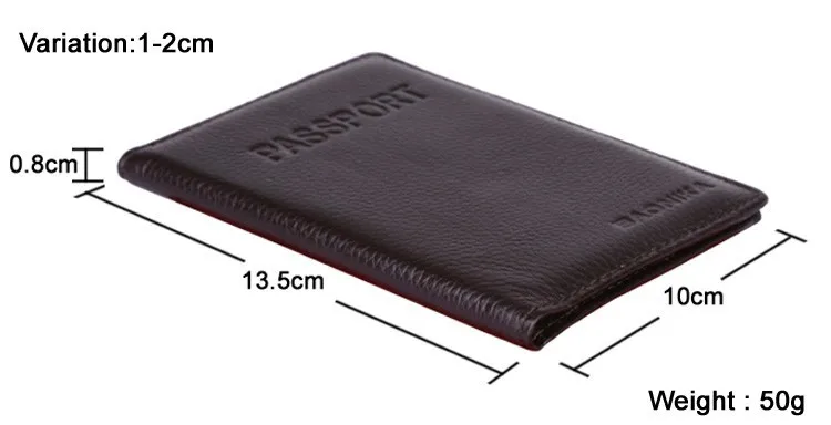 Newest Travel Passport Holder Women& Men Fashion Genuine Leather Passport Wallet Cover ID Card Bag Protective Sleeve,YC959