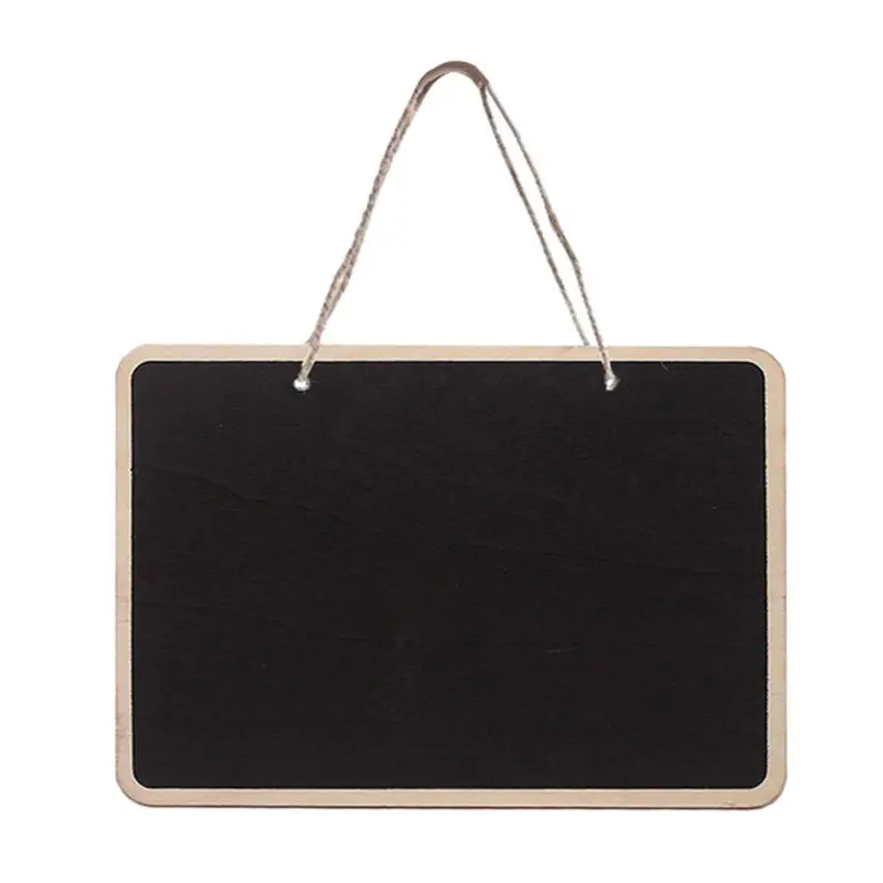 

Mini Chalkboard Place Cards Hanging Blackboard Shop signboard Chalkboard Wedding Party Table Number Place Tag Rectangular