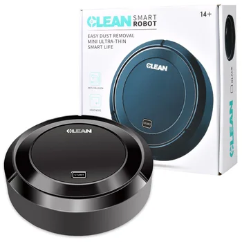 

Electric Mini Vacuum Cleaner Sweeping Robot Charging Household Automatic Cleaning Machine Anti-Fall Design On The Bottom