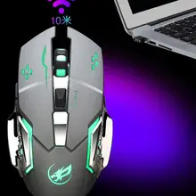 Беспроводная мышь BEESCLOVER оптическая игровая мышь Бесшумная USB перезаряжаемая 1600 точек/дюйм Встроенная батарея для ПК ноутбука компьютера