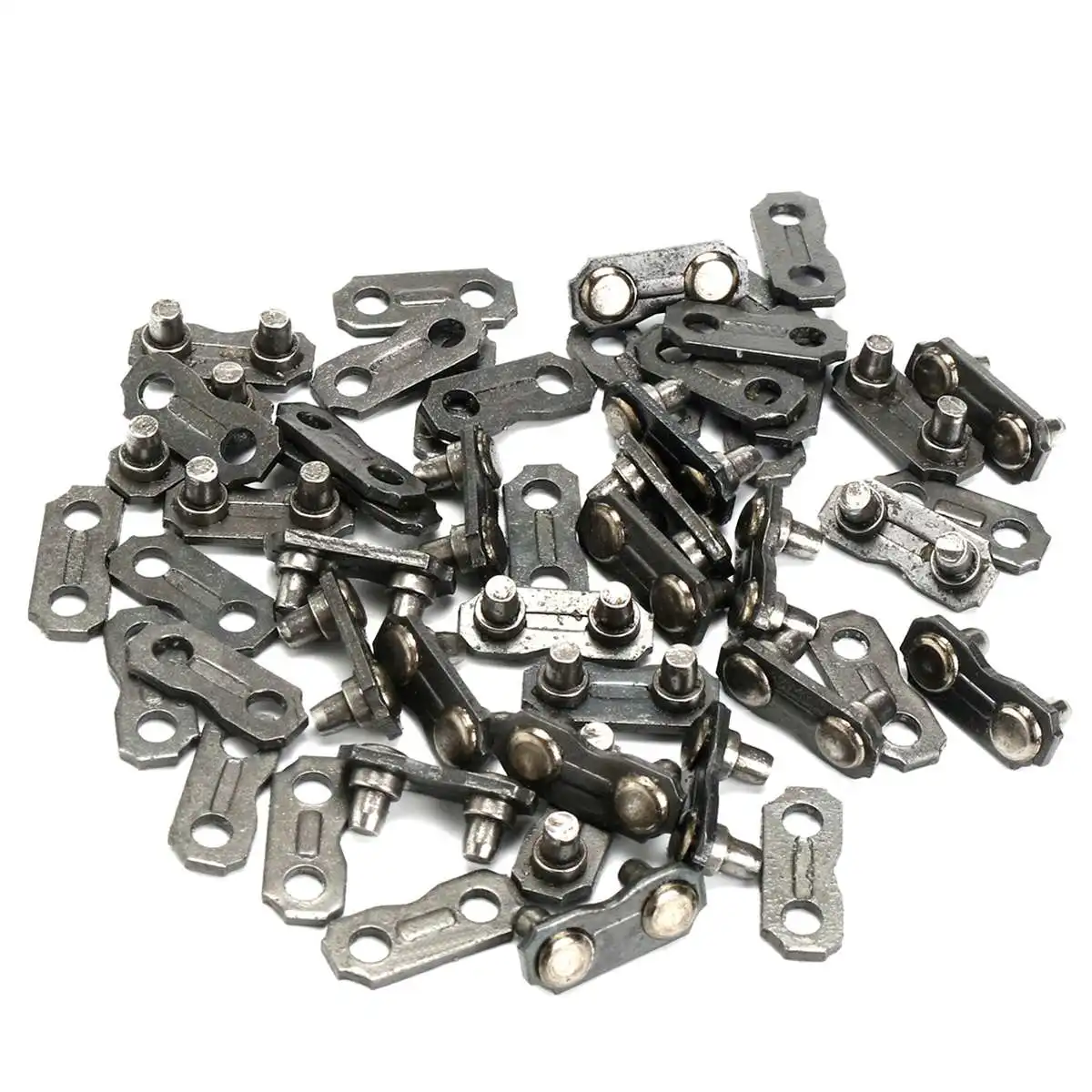 

24 Set 325 Model Chainsaw Chain Link Kit Metal Chain Link Repair Preset Straps Replace Parts For Carlton/Stih/Husqvarna/Oregon