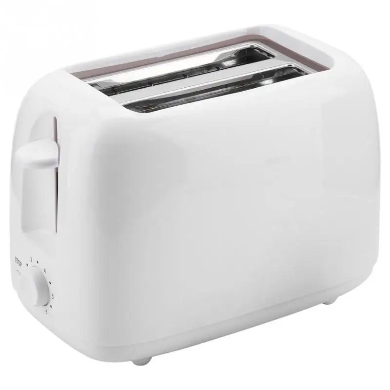 2 Slice Electronic Toaster Bread Maker Machine With 6 Knob Levels
