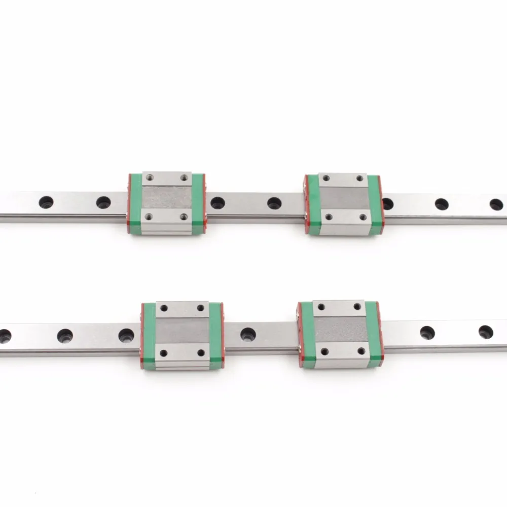 Линейный руководство MGN12-L450mm + 2 MGN12H двух блоков каждая направляющая |