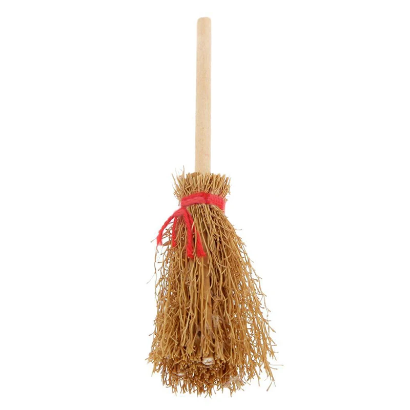 

1:12 Dollhouse Miniature Fairy Garden Broom Cleaning Tools