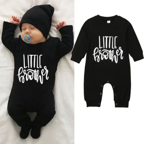 little brother baby outfit