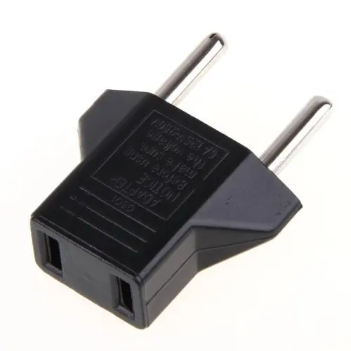 

5X USA US to EU Euro Plug Converter Travel Charger Adapter AC Power Plug Adapter Easy to use, plug and play Light weight,Plug