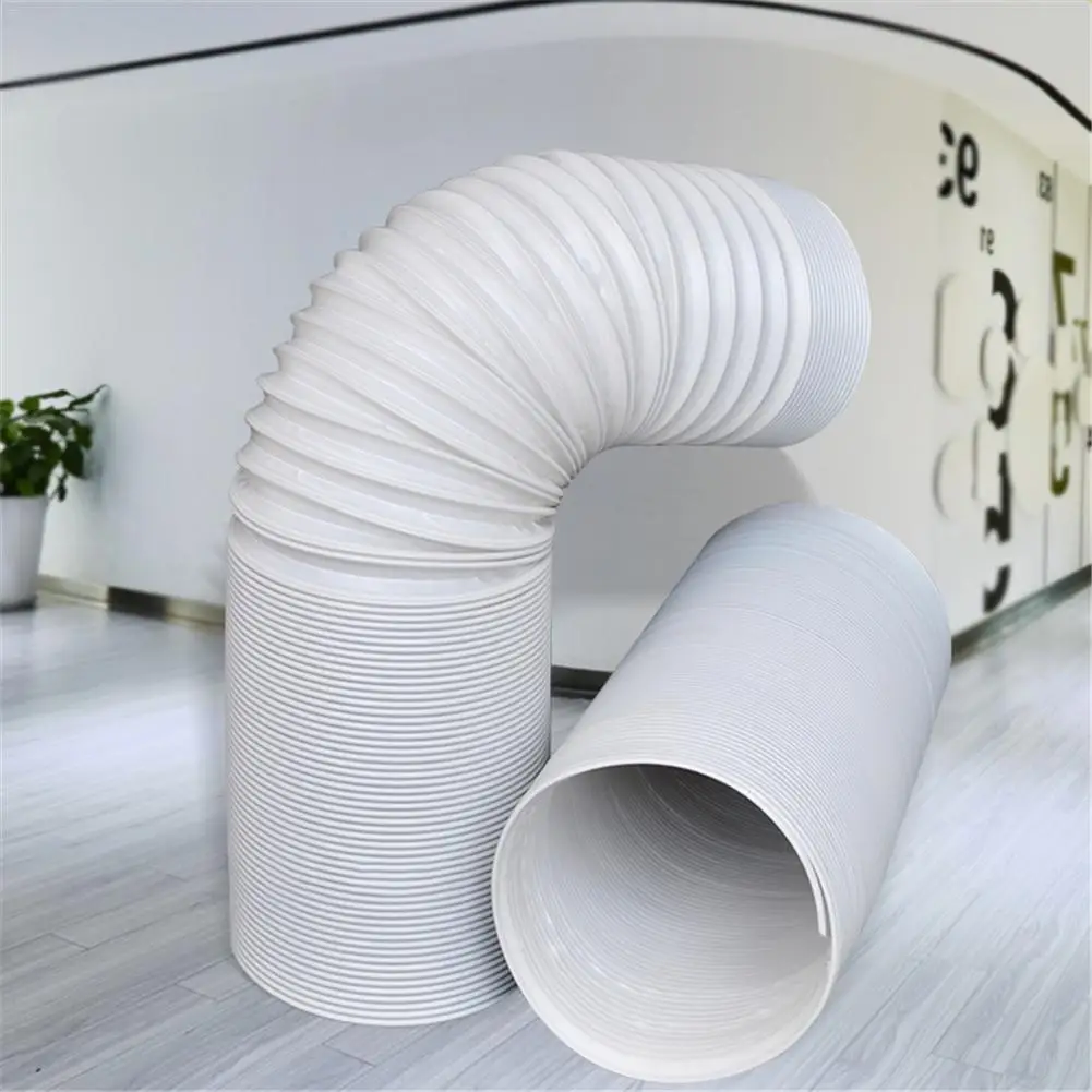 

Portable Air Conditioner Exhaust Hose Extended Universal Fit Replacement AC Tube Counter Clockwise Threads Air Conditioner Hose