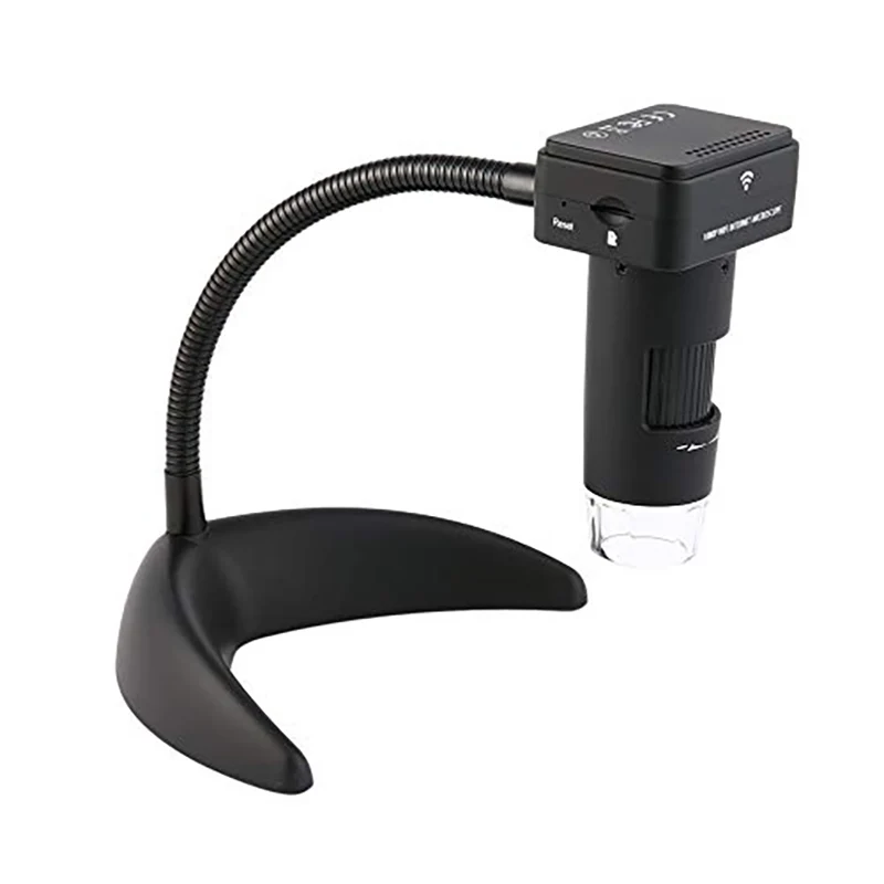 

1080P Hd Wifi Microscope Wireless Digital Magnifier With 2Mp Hd Resolution,200X Optical Magnification Compatible With Iphone,I