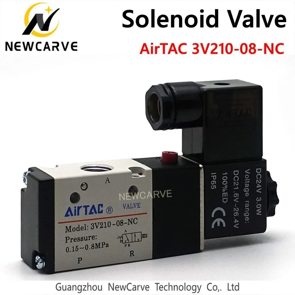 Atc Spindle Solenoid Valve Airtec 3v21008nc 220v 24v Two Three Valve