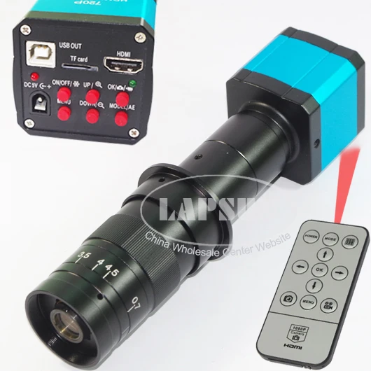 14MP HDMI 1080 P HD USB цифровой промышленный видео инспекционный микроскоп камера набор+ 180X C-MOUNT зум-объектив+ пульт дистанционного управления