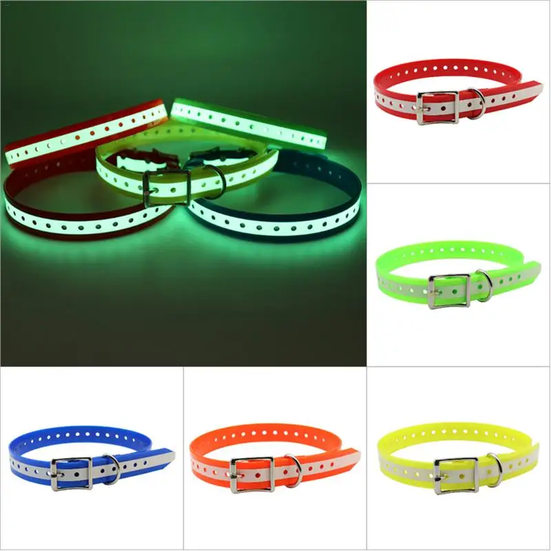 

New Pet Dog Collar TPU luminous Night Safety Glowing Pet Supplies Cat LED Dog Collar Pet Accessories For Small Dogs LED Collars