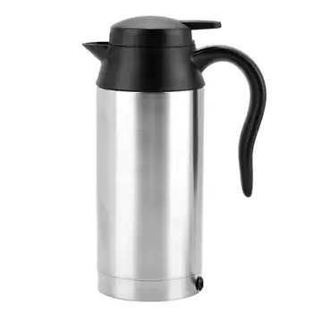 

750ml Portable Heater Bottle 24V Travel Car Truck Kettle Water Heater Bottle for Tea Coffee Drinking Hot Water Pot